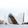 Aliyev Center Cultural Center Marco de acero personalizado Building Prefabricated Hall Building